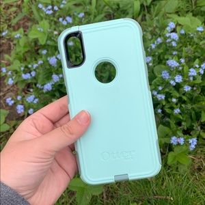OtterBox iPhone XR Light Blue/Mint Protective Case